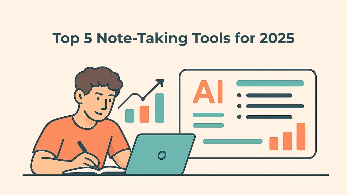 Best AI note-taking tools for work productivity in 2025