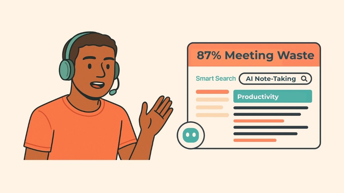 Best AI note-taking tools for work productivity in 2025